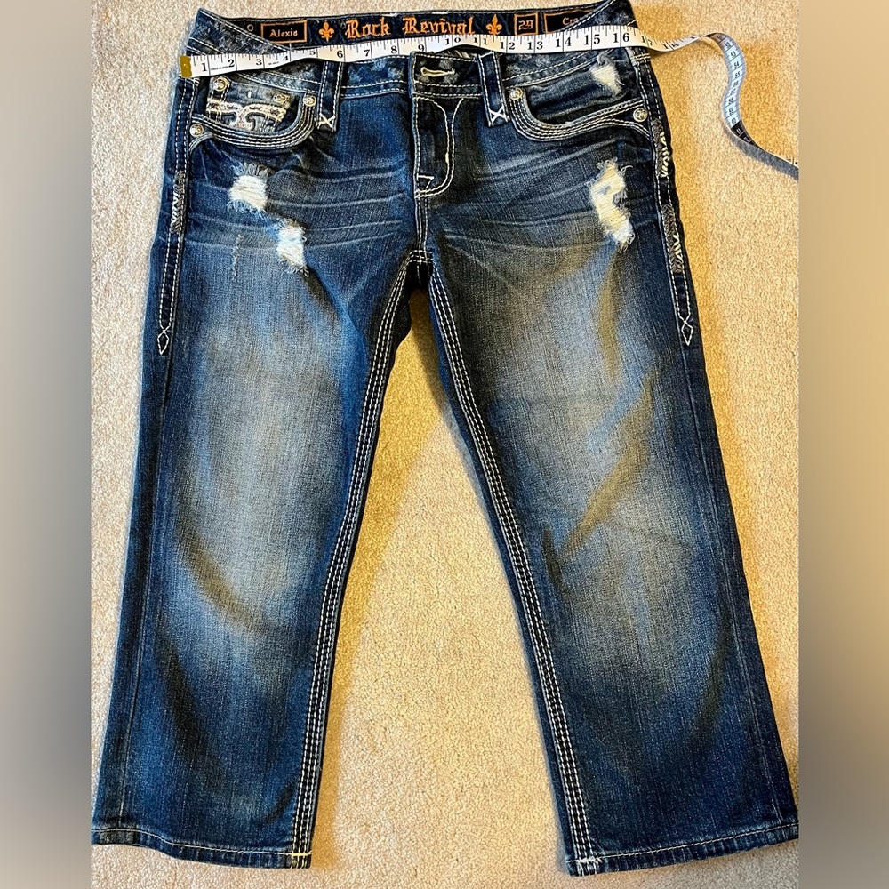 Rock Revival Alexia crop relaxed jeans